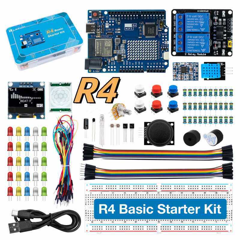Microcontroller Kit - Kit de développement UNO R4 compatible