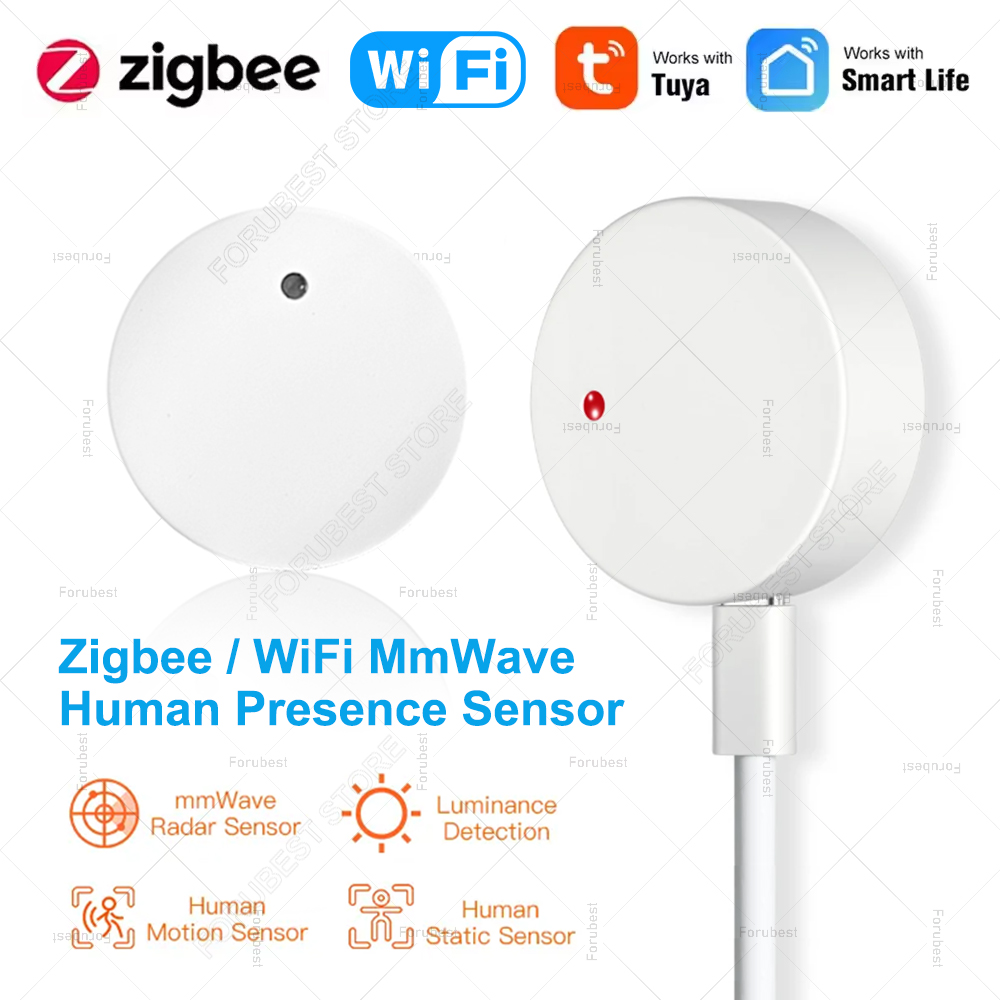 Smart Home Automation Kit - ZigBee Wifi MmWave présence humaine capteur
