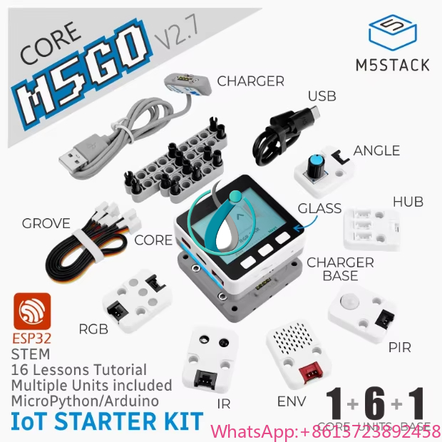 Iot Kit Beginner - Nouveau produit officiel M5Stack M5GO IoT