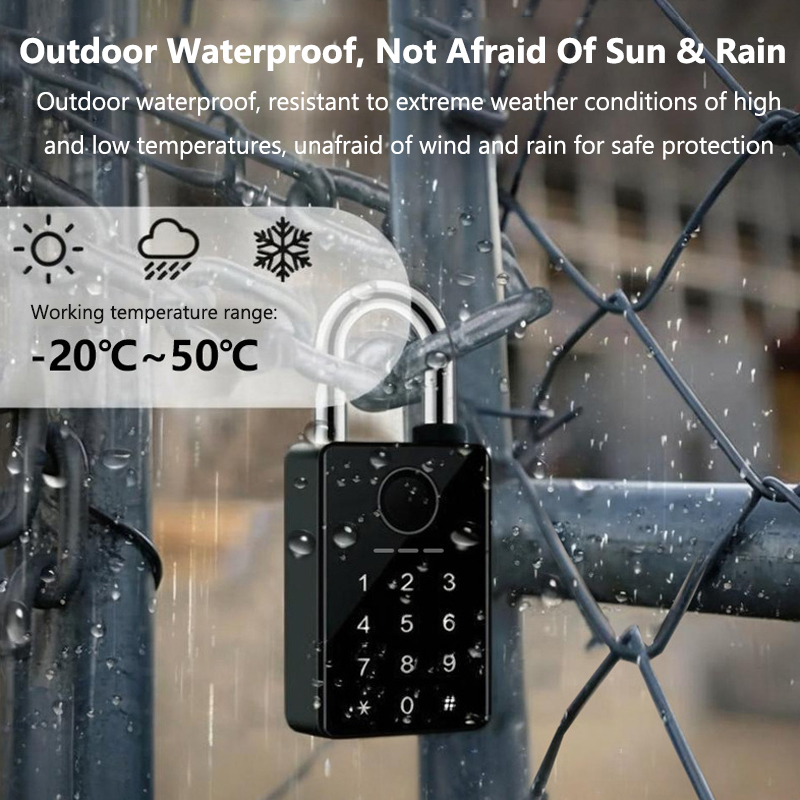 Tuya – serrure de porte intell - Smart Door Lock Wifi avis et prix