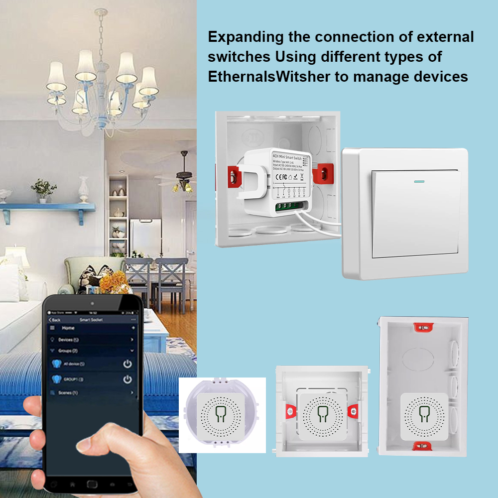 Interrupteur intelligent WiFi  - Smart Light Switch Wifi avis et prix