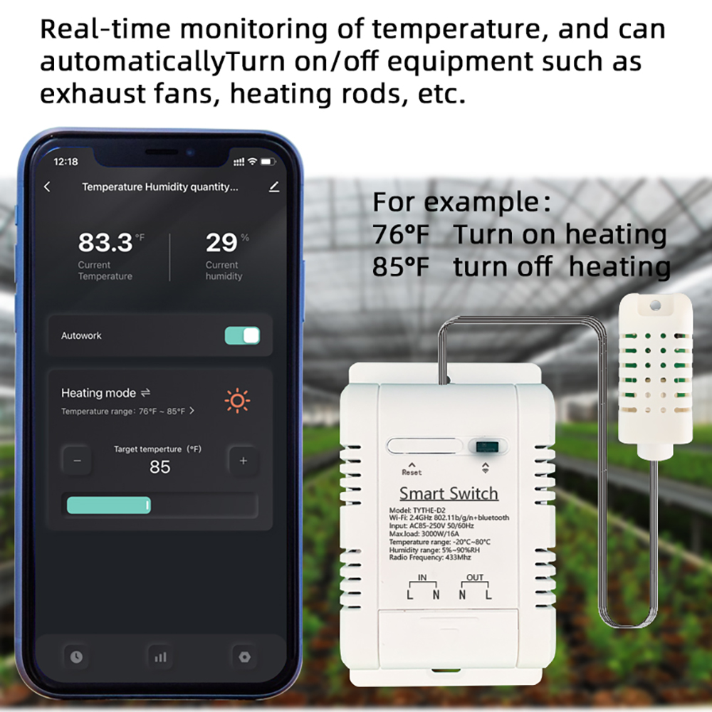 Commutateur WiFi TH-16 contrôl - Wifi Thermostat avis et prix