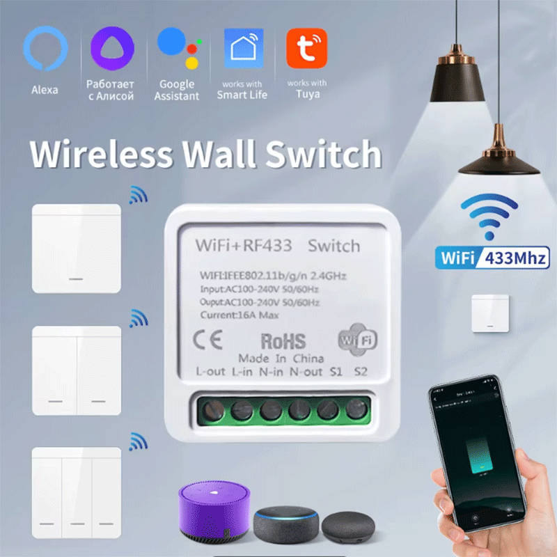 Interrupteur intelligent WiFi  - Smart Light Switch Wifi avis et prix