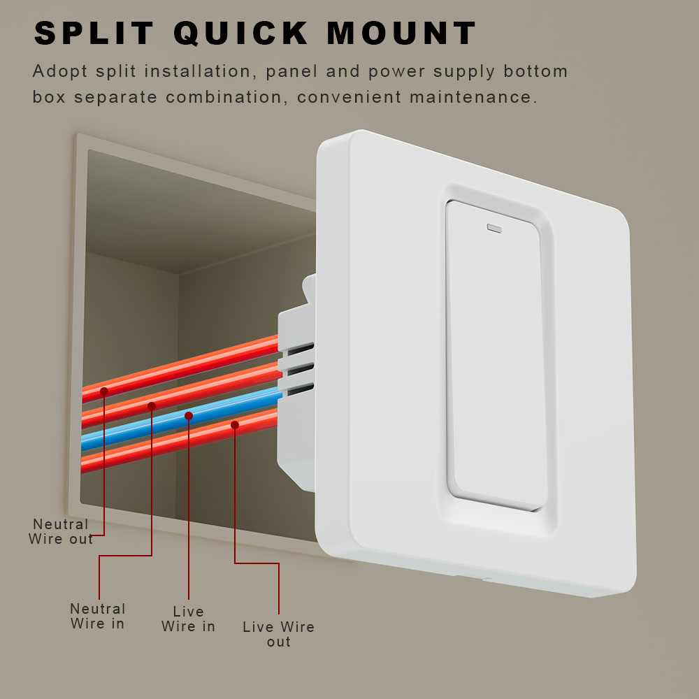 Commutateur de chauffe-eau int - Smart Light Switch Wifi avis et prix