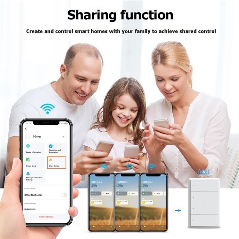 Interrupteur intelligent Wi-Fi - Smart Light Switch Wifi avis et prix