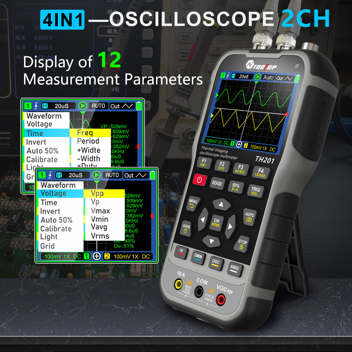 Oscilloscope thermique TOOLTOP - Microcontroller Kit avis et prix