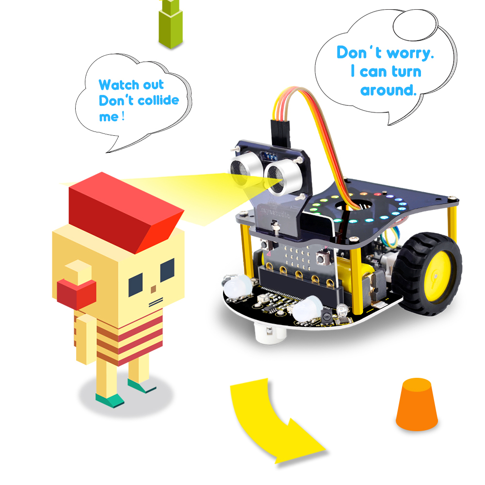 Kit de voiture Robot Kidsbits  - Esp32 Smart Home Kit avis et prix