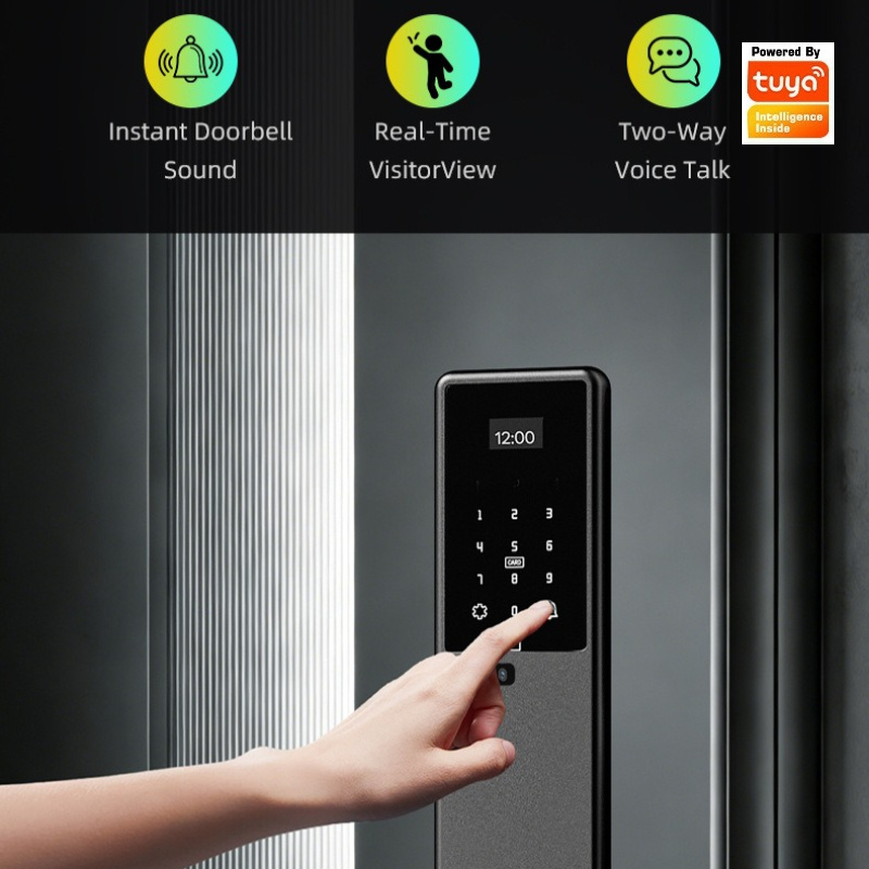 Nouvelle serrure de porte inte - Smart Door Lock Wifi avis et prix