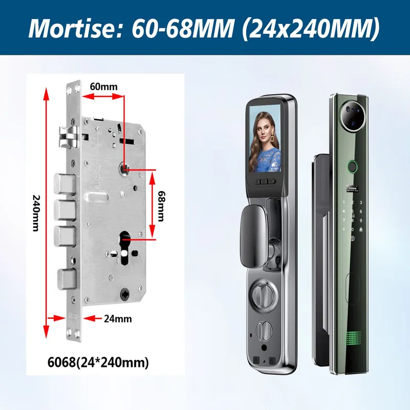 Serrure intelligente de porte  - Smart Door Lock Wifi avis et prix