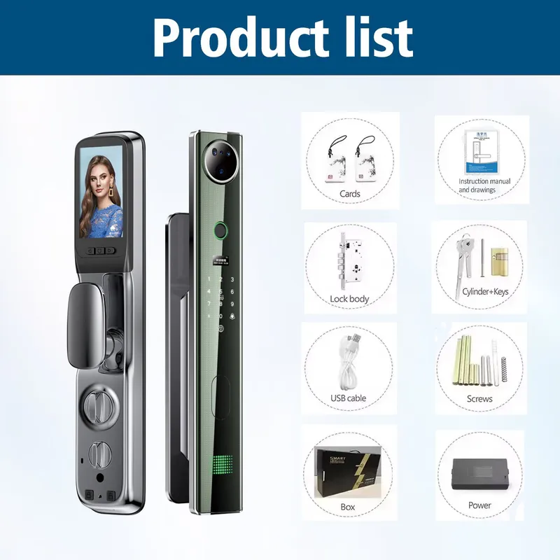 Serrure intelligente de porte  - Smart Door Lock Wifi avis et prix