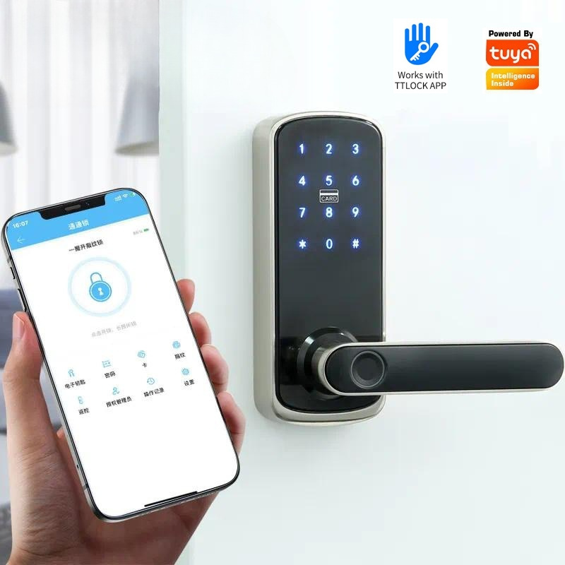 Serrure à empreinte digitale e - Smart Door Lock Wifi avis et prix